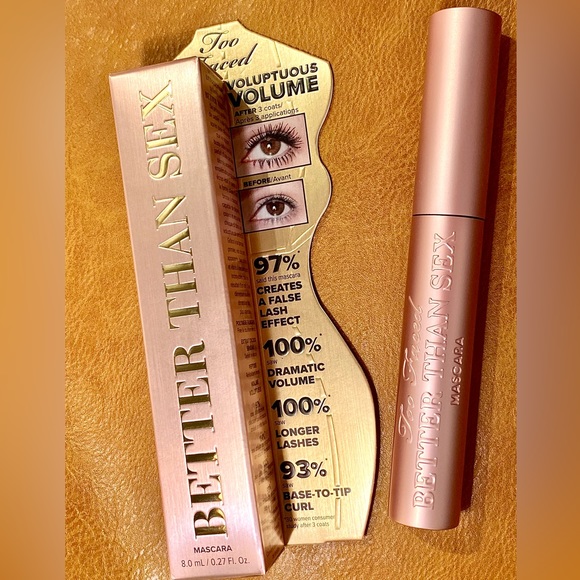 Too Faced Better Than Sex Mascara Trio (NEW) (WILL SELL TOGETHER OR SEPARATE) - Picture 7 of 14